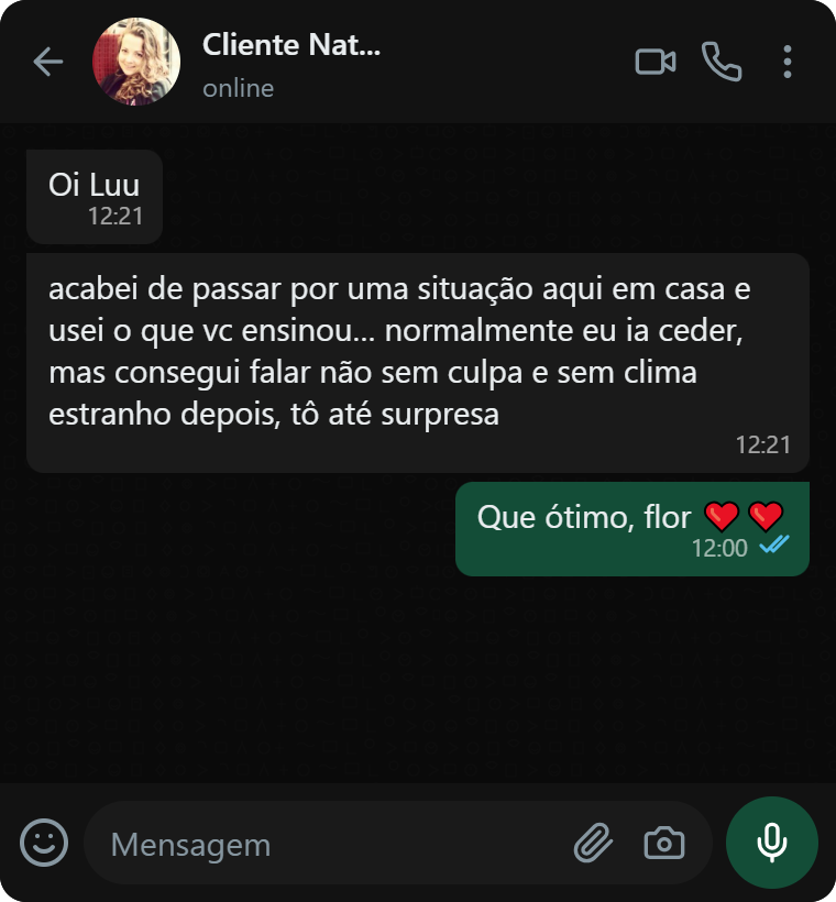 Depoimento de aluna 2